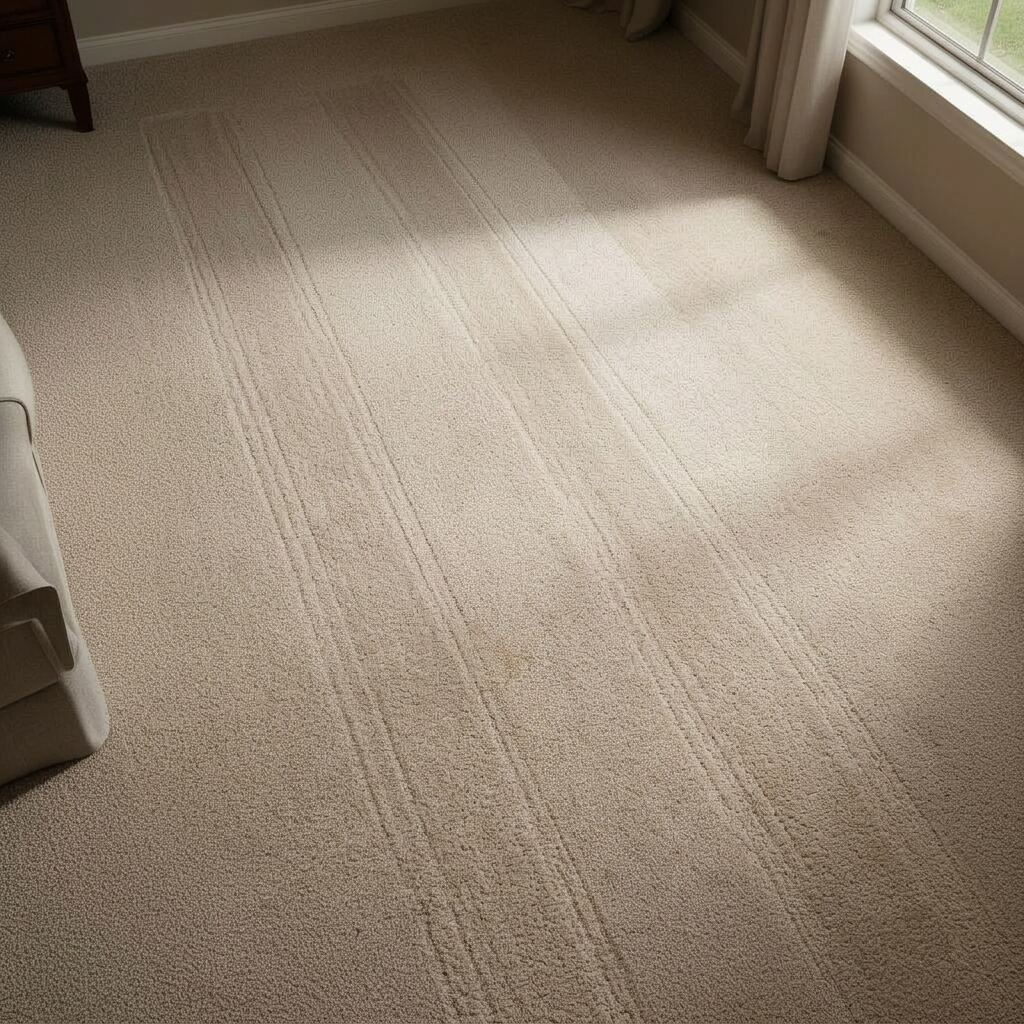 Clean carpet after Greenwood cleaning